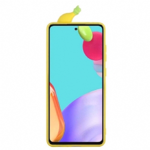 Telefoonhoesje voor Samsung Galaxy A53 5G Siliconen Banaan 3d