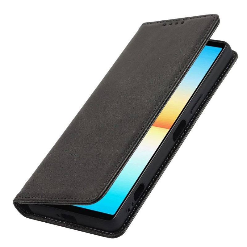 Folio-hoesje voor Sony Xperia 1 IV Faux Lederen Kaarthouder Flap