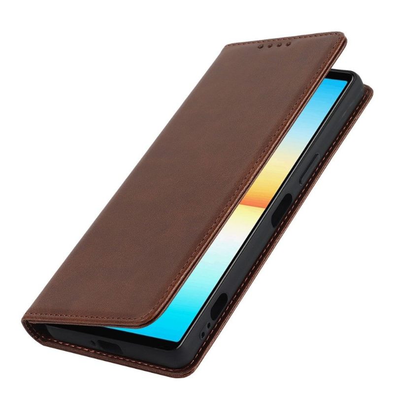 Folio-hoesje voor Sony Xperia 1 IV Faux Lederen Kaarthouder Flap