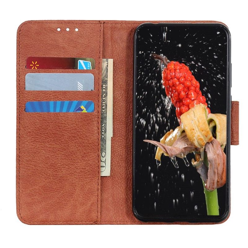 Cover voor Samsung Galaxy S21 FE Célestin Kunstleer