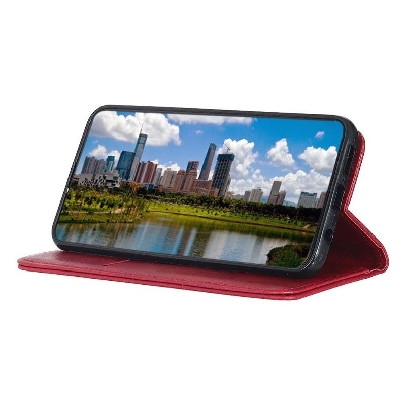 Flip Case voor Samsung Galaxy S21 FE Folio-hoesje Kunstleer