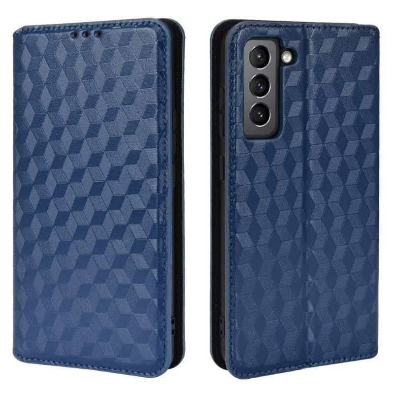 Flip Case voor Samsung Galaxy S21 FE Folio-hoesje Ontwerpgeometrie