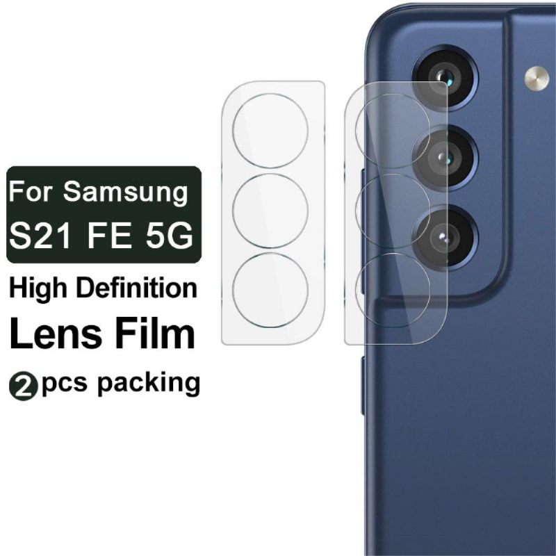 Samsung Galaxy S21 Fe 5G Gehard Glas Voor Lens (2 Stuks)