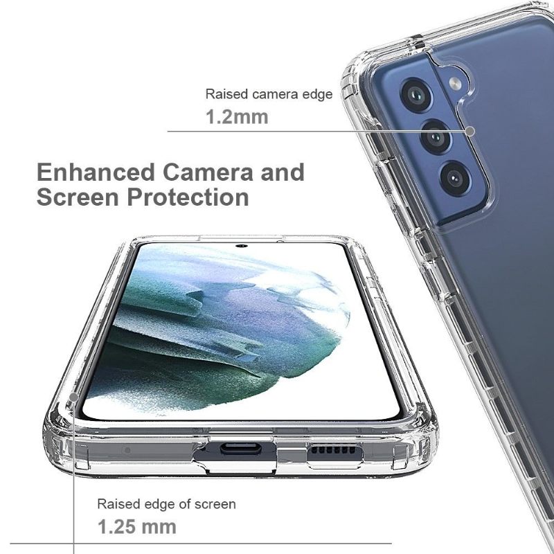 Telefoonhoesje voor Samsung Galaxy S21 FE Kleurovergang Wissen