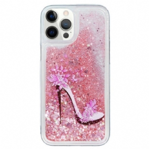 Hoesje voor iPhone 15 Pro Max Paillettenpomp