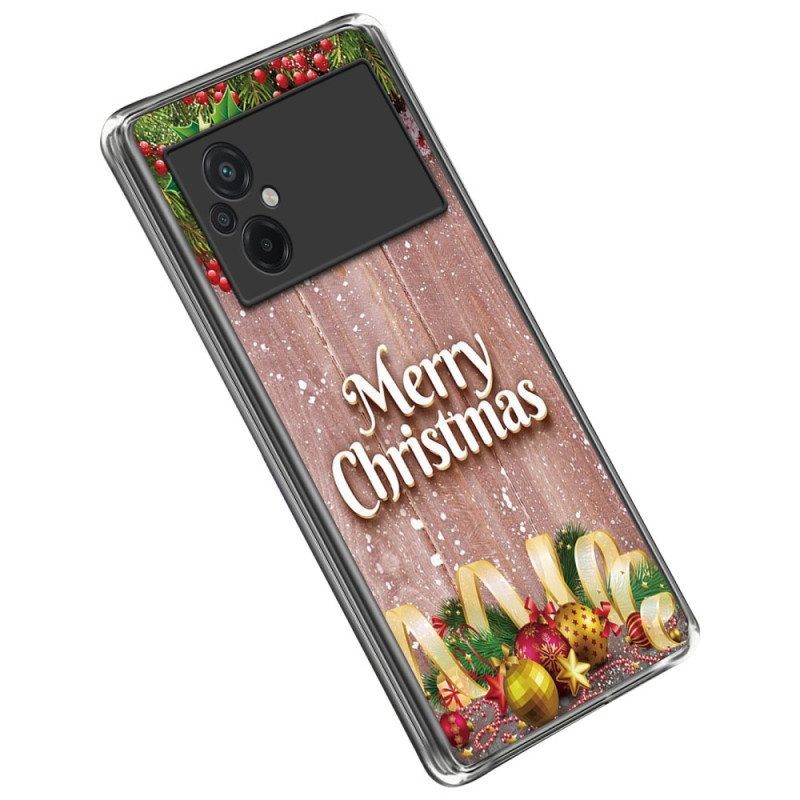 Hoesje voor Poco M5 Kerstmis