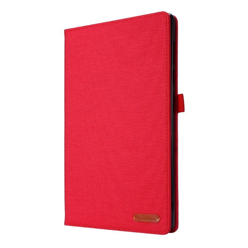 Leren Hoesje voor Realme Pad Bescherming Canvaseffect Oxford