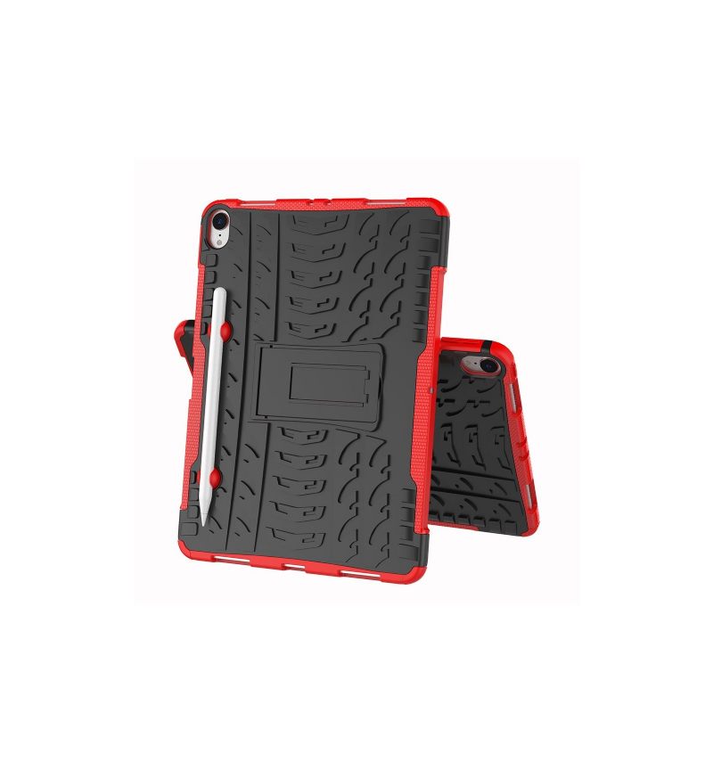 iPad Pro 11 Inch - Anti-Slip Case Met Geïntegreerde Standaard - Rood