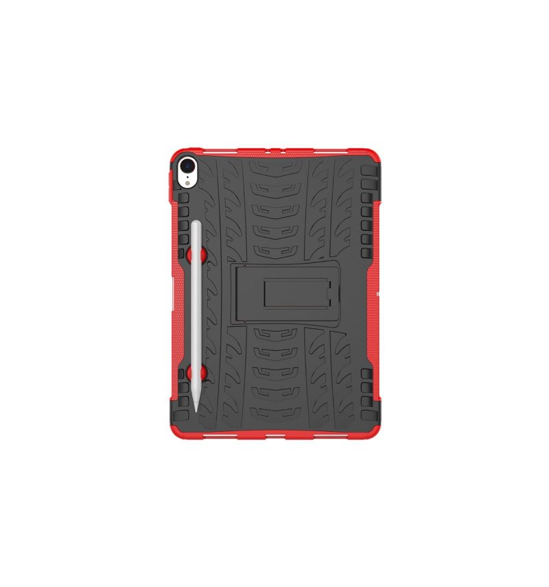 iPad Pro 11 Inch - Anti-Slip Case Met Geïntegreerde Standaard - Rood