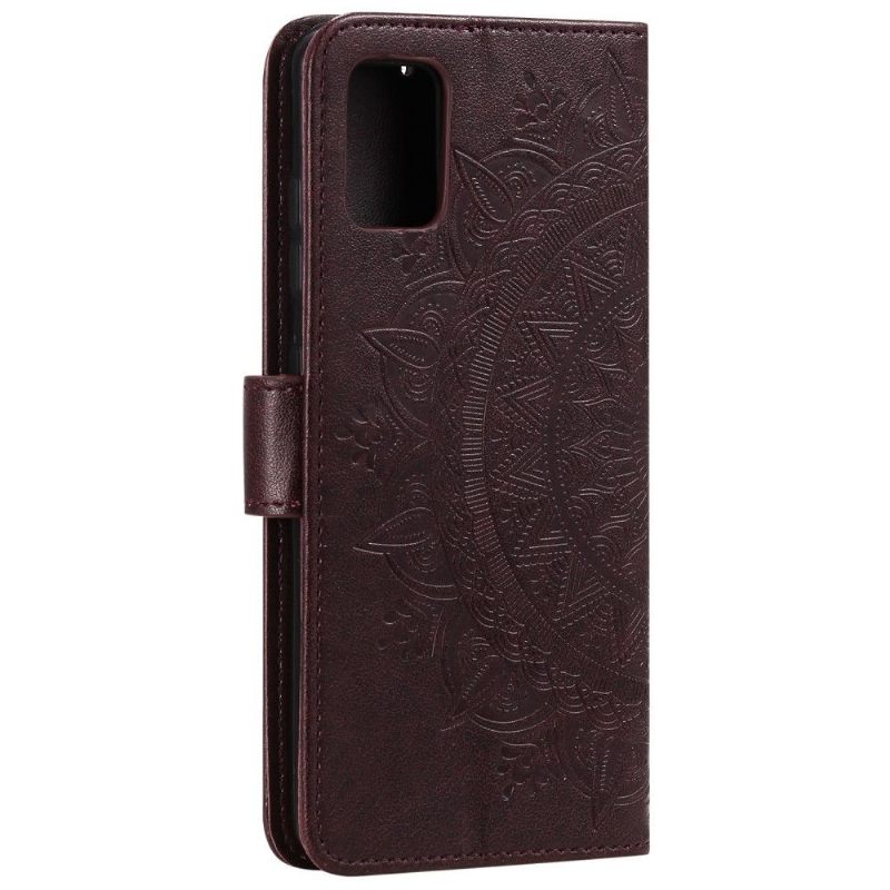 Flip Case voor Samsung Galaxy A51 5G Reliëf-mandala