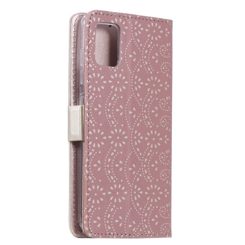 Folio-hoesje voor Samsung Galaxy A51 5G Bloemenkant