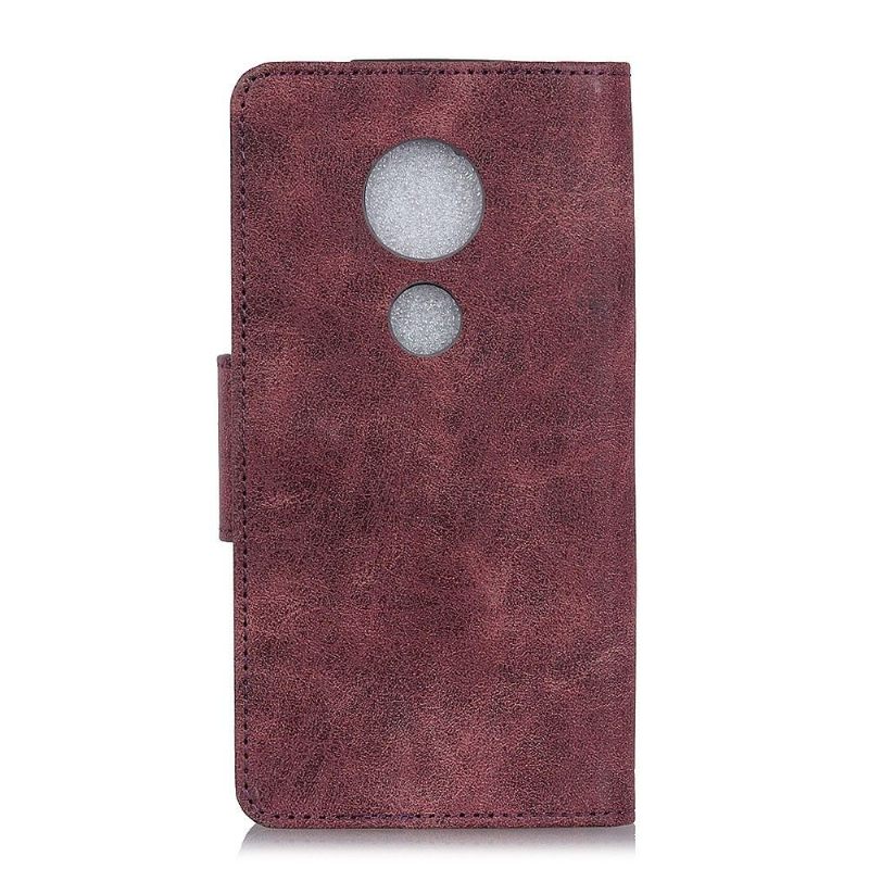 Cover voor Nokia 7.2 Edouard Kunstleer Vintage