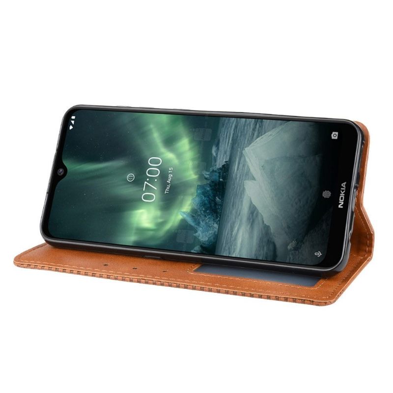 Cover voor Nokia 7.2 Leer In Cirénius-stijl