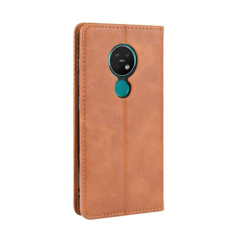 Cover voor Nokia 7.2 Leer In Cirénius-stijl