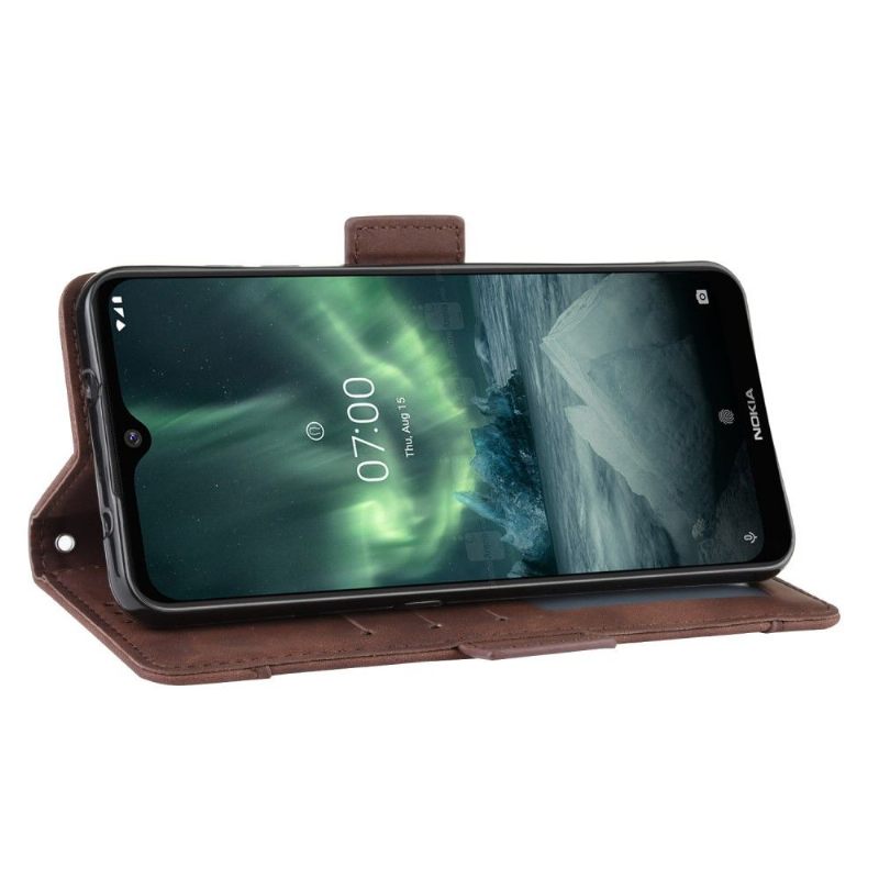 Folio-hoesje voor Nokia 7.2 Premium Met Kaarthouder