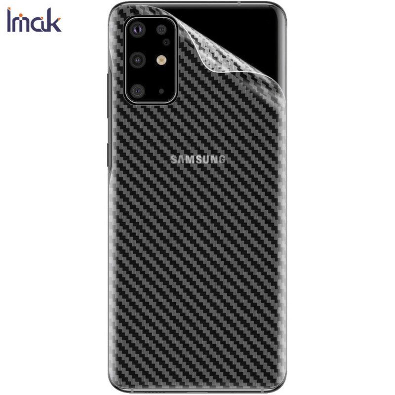 Achterfolie Voor Samsung Galaxy S20 Plus / S20 Plus 5G Carbon Style Imak