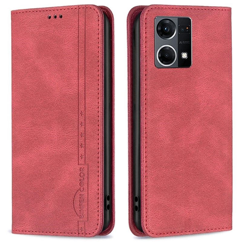 Folio-hoesje voor Oppo Reno 7 Binfen Flip Series-5