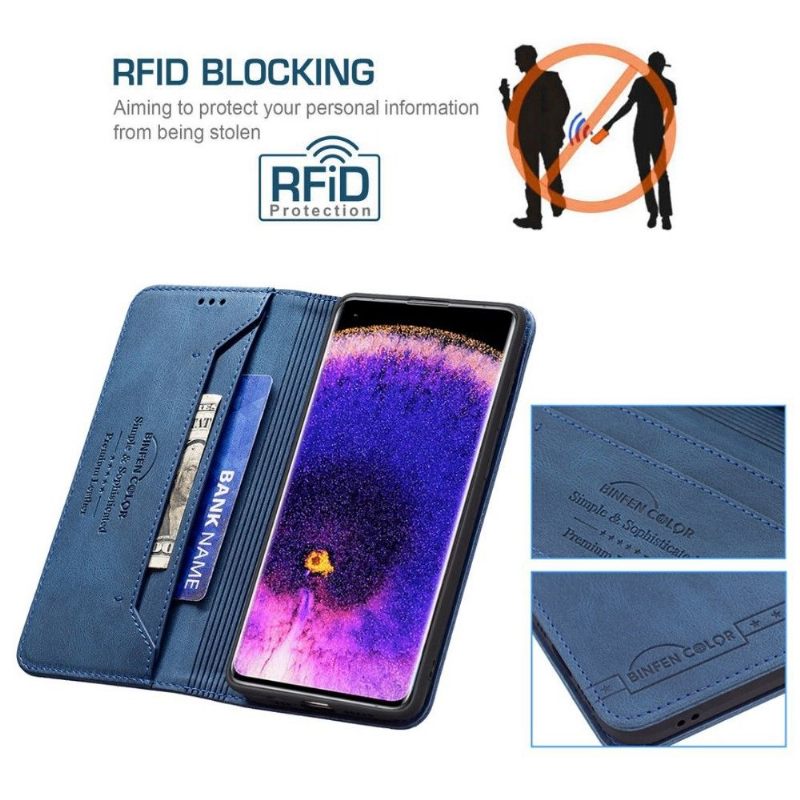 Folio-hoesje voor Oppo Reno 7 Binfen Flip Series-5