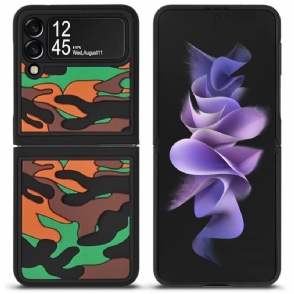 Telefoonhoesje voor Samsung Galaxy Z Flip 3 5G Bescherming Robuuste Militaire Camouflage