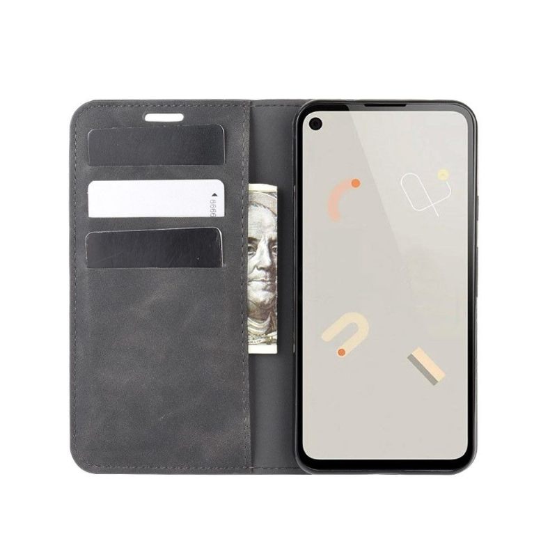 Flip Case voor Google Pixel 4a Zakelijk Retro