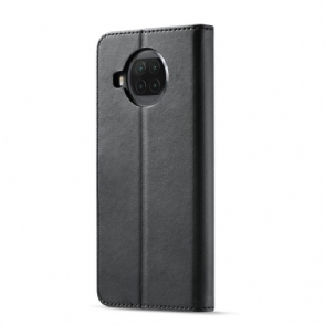 Cover voor Xiaomi Mi 10T Lite Folio-hoesje Ledereffect Lc.imeeke