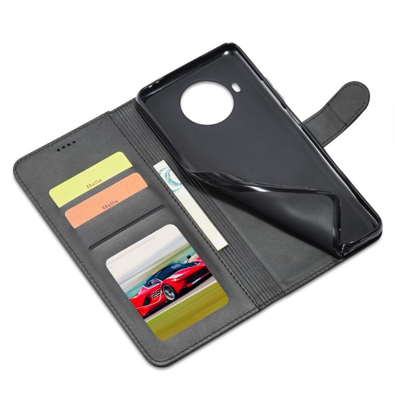 Cover voor Xiaomi Mi 10T Lite Folio-hoesje Ledereffect Lc.imeeke