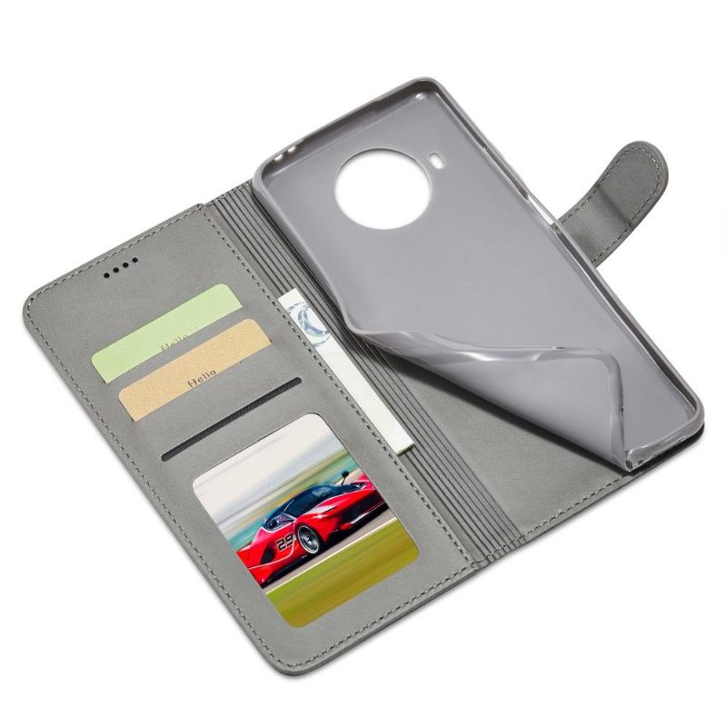 Cover voor Xiaomi Mi 10T Lite Folio-hoesje Ledereffect Lc.imeeke