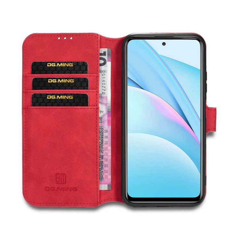 Flip Case voor Xiaomi Mi 10T Lite Dg Ming Retro Stijl