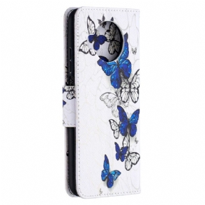 Folio-hoesje voor Xiaomi Mi 10T Lite Meerdere Vlinders