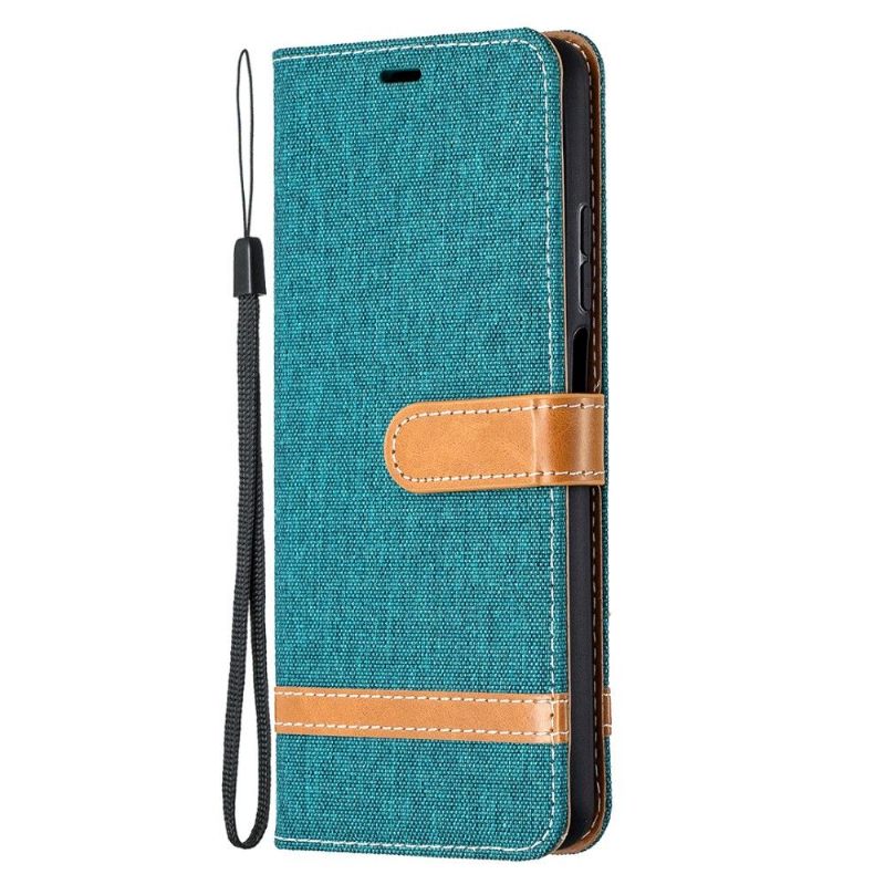 Folio-hoesje voor Xiaomi Mi 10T Lite Stoffen Bekleding