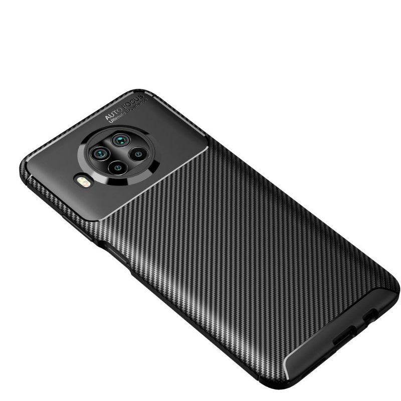 Hoesje voor Xiaomi Mi 10T Lite Koolstofvezeleffect