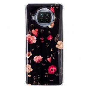 Hoesje voor Xiaomi Mi 10T Lite Lichtgevende Bloemen
