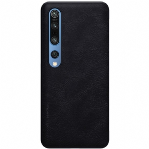 Flip Case voor Xiaomi Mi 10 / 10 Pro Qin Serie Nillkin Kunstleer