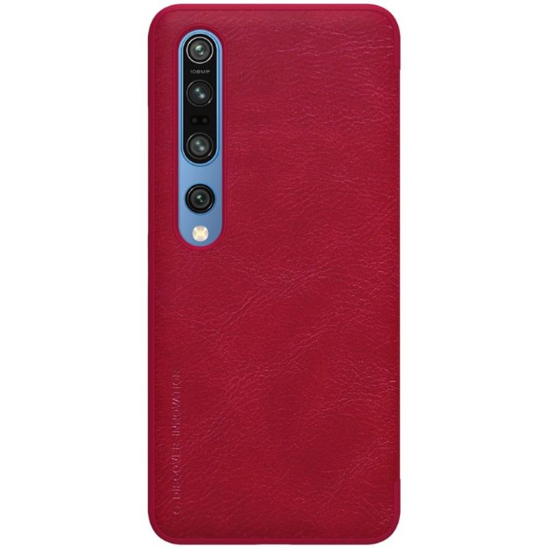 Flip Case voor Xiaomi Mi 10 / 10 Pro Qin Serie Nillkin Kunstleer