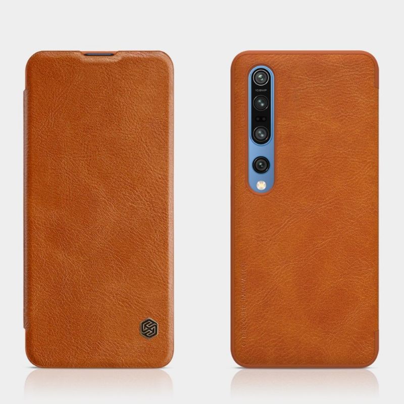 Flip Case voor Xiaomi Mi 10 / 10 Pro Qin Serie Nillkin Kunstleer