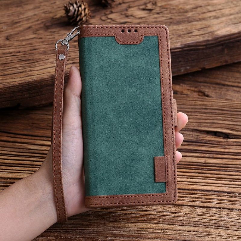 Folio-hoesje voor Xiaomi Mi 10 / 10 Pro Portemonnee Met Ketting Vintage Portemonnee