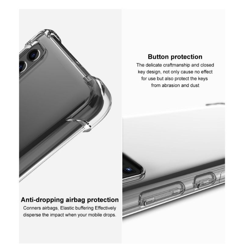 Hoesje voor Xiaomi Mi 10 / 10 Pro Class Protect Schokbestendig - Doorzichtig