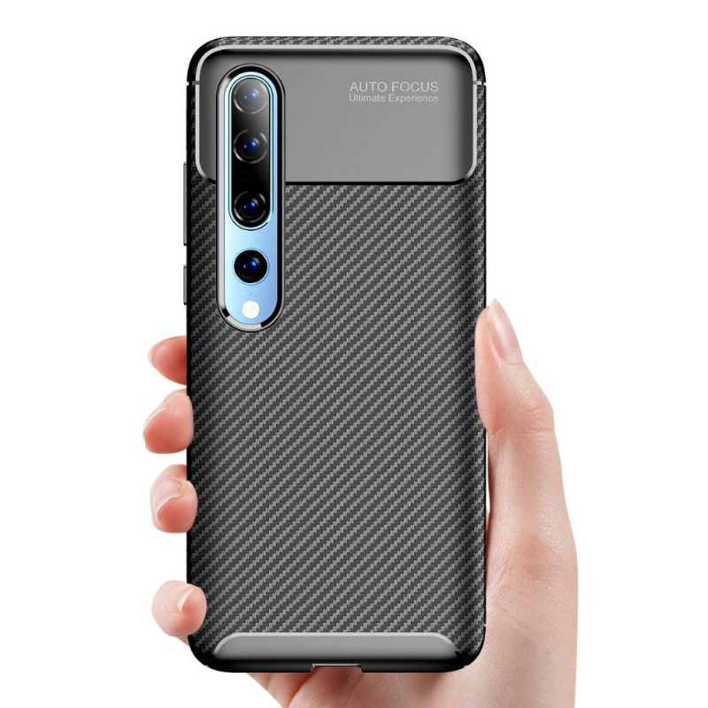 Hoesje voor Xiaomi Mi 10 / 10 Pro Karbon Stijlvol