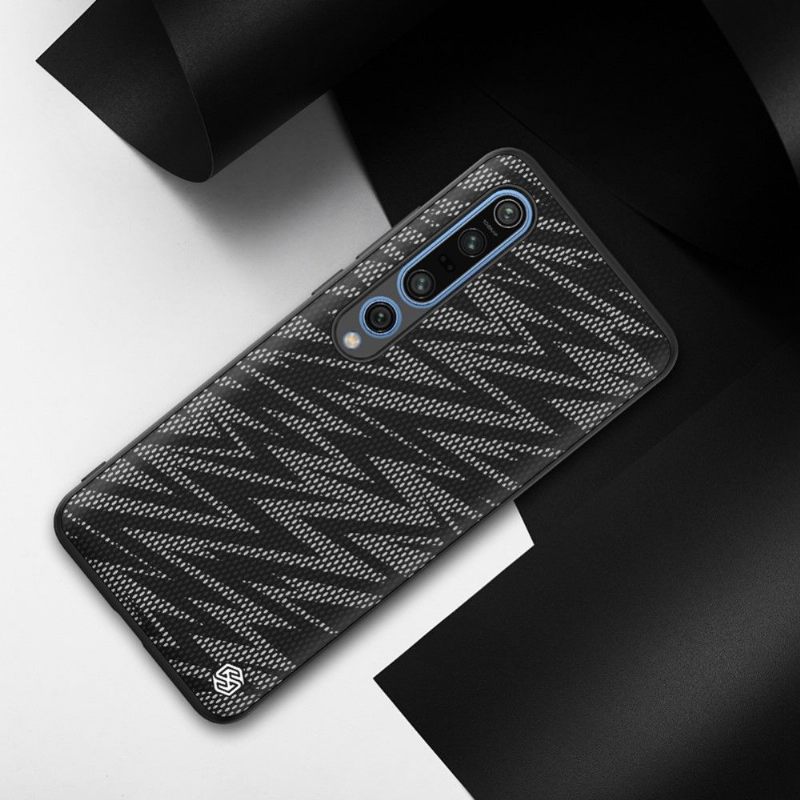 Hoesje voor Xiaomi Mi 10 / 10 Pro Pro Shiny Series - Zwart / Grijs