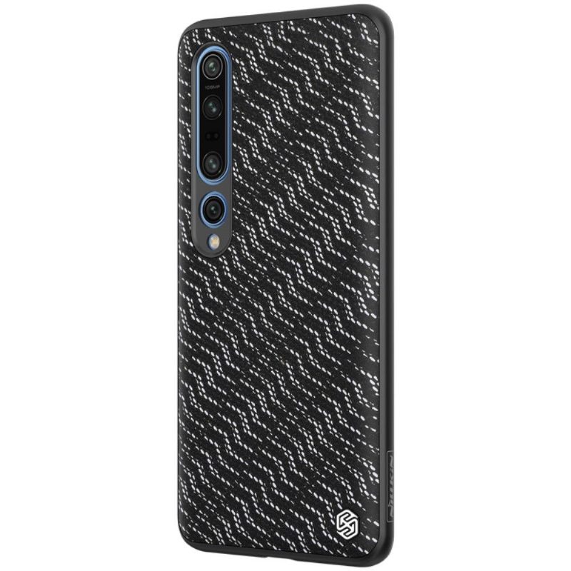 Hoesje voor Xiaomi Mi 10 / 10 Pro Pro Shiny Series - Zwart / Zilver