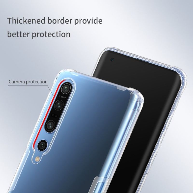 Telefoonhoesje voor Xiaomi Mi 10 / 10 Pro Bescherming Natuur Nillkin Versterkte Hoeken