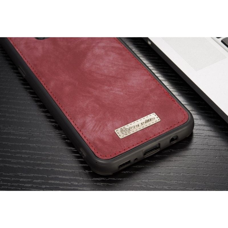 Hoesje Folio-hoesje voor Samsung Galaxy S8 Plus Kaarthouder - Rood