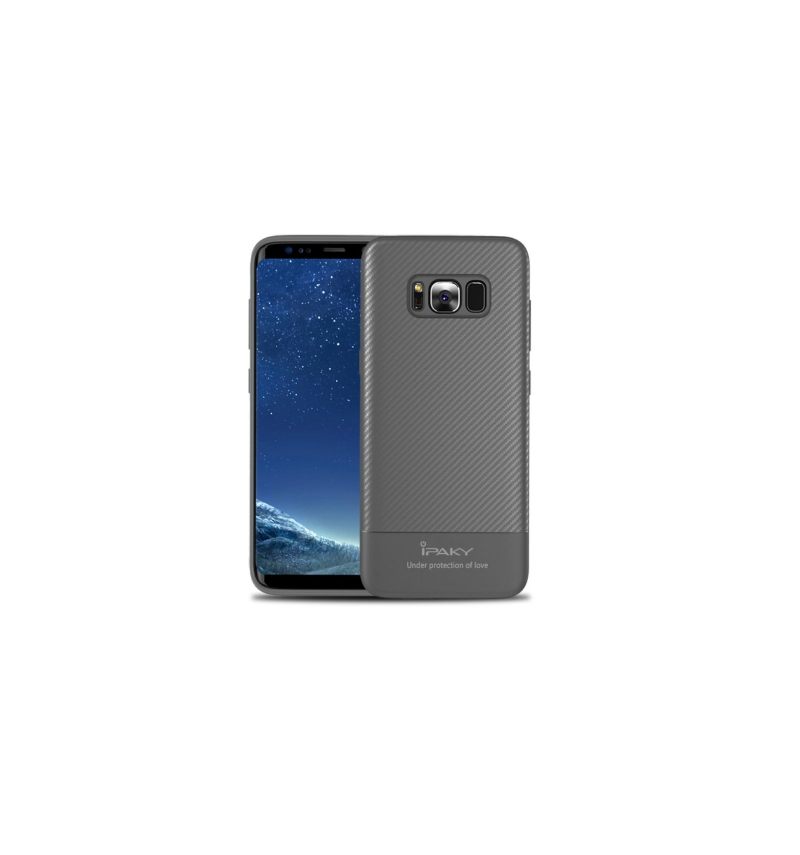 Hoesje voor Samsung Galaxy S8 Plus Ipaky Karbon