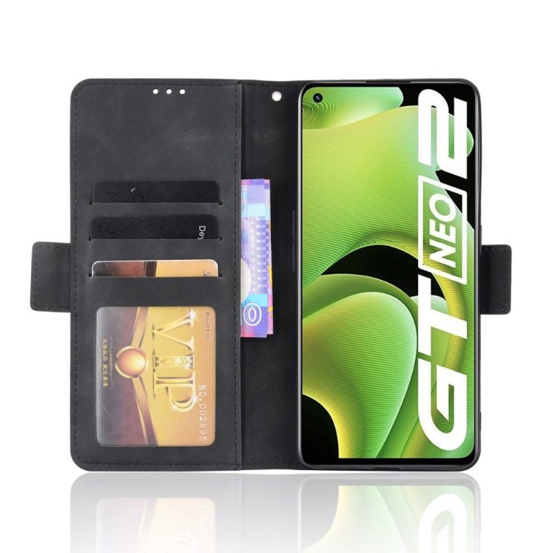 Flip Case voor Realme GT Neo 3T / Neo 2 Premium Met Kaarthouder