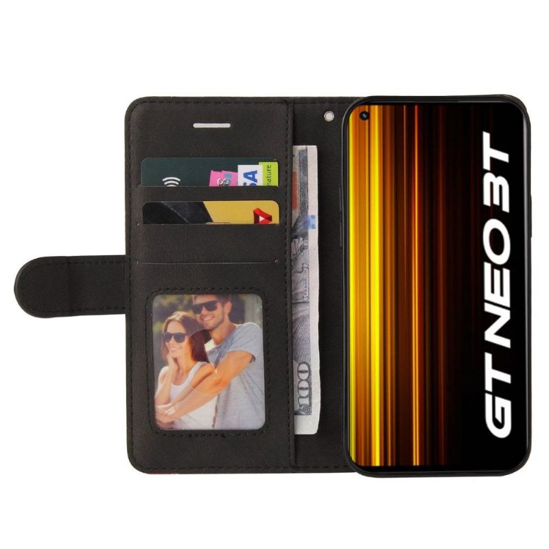 Folio-hoesje voor Realme GT Neo 3T / Neo 2 Bicolor Artistiek