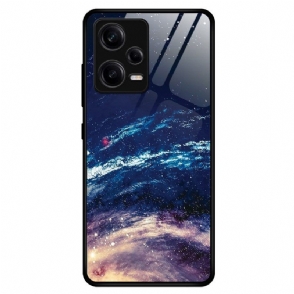 Hoesje voor Xiaomi Redmi Note 12 Pro Ruimte Gehard Glas