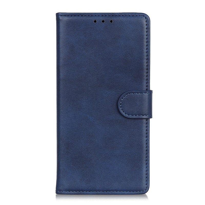 Leren Hoesje voor Xiaomi Redmi Note 12 Pro Mat Kunstleer