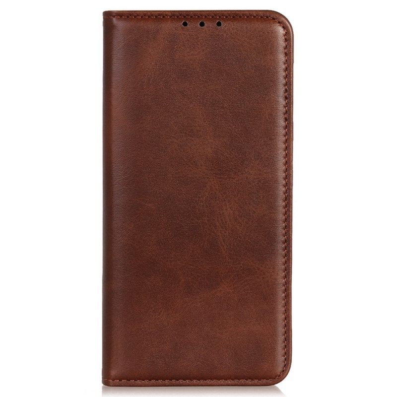 Bescherming Hoesje voor Samsung Galaxy S23 5G Folio-hoesje Gespleten Leer