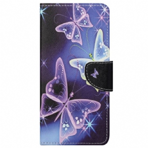 Folio-hoesje voor Samsung Galaxy S23 5G Sublieme Vlinders