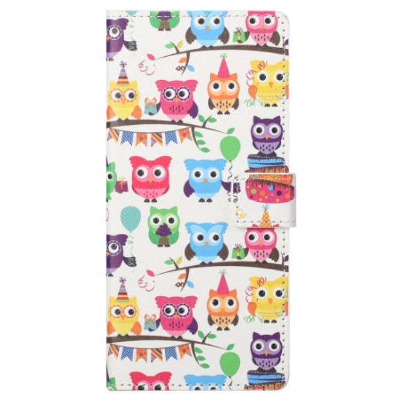 Folio-hoesje voor Samsung Galaxy S23 5G Uil Stam